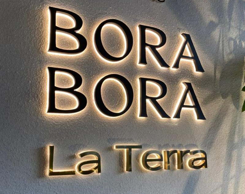Custom 3D acrylic signboard design for business premises