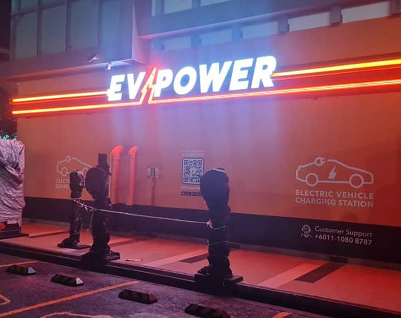 LED signage installation project by Treazpass Advertising