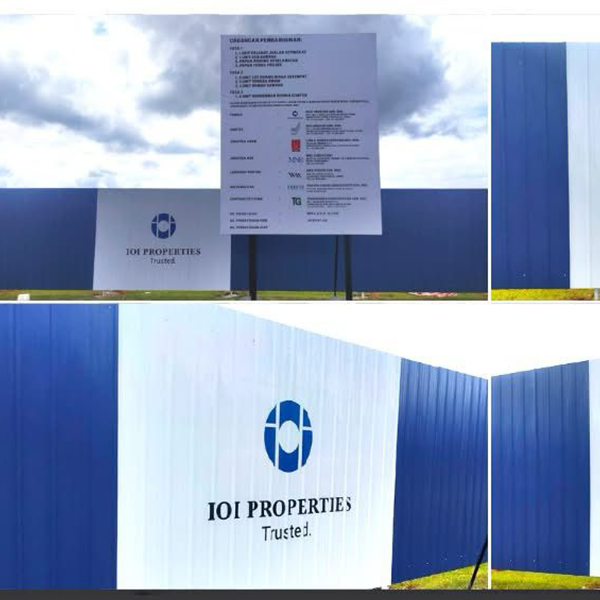 Vibrant hoarding design by Treazpass for brand promotion