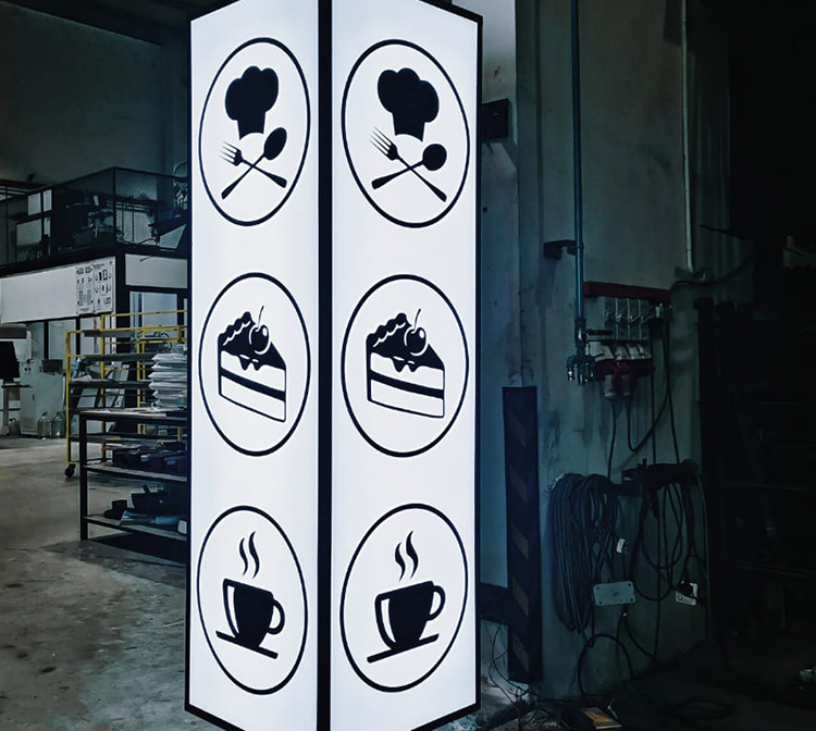 Treazpass designers working on signboard prototypes