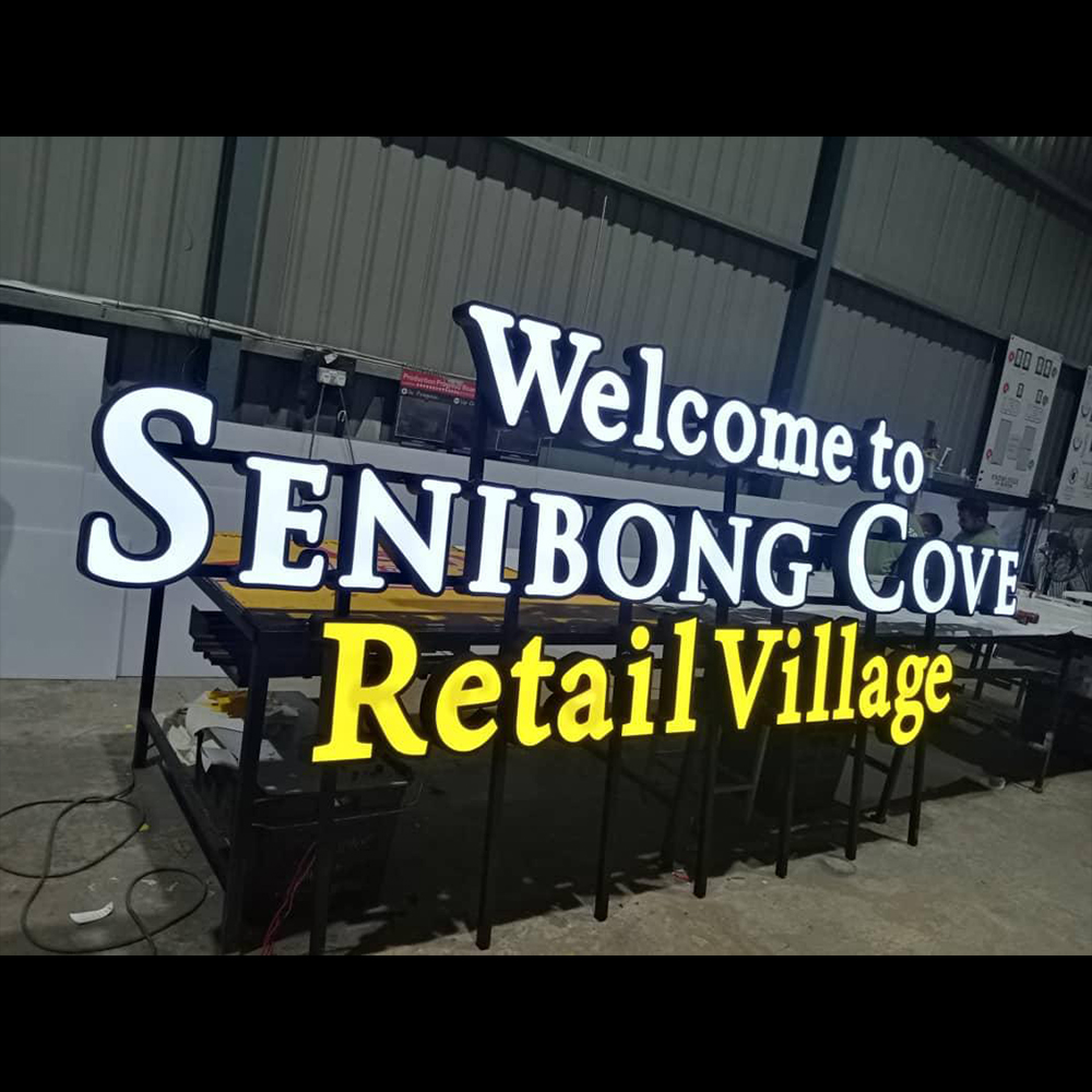 Treazpass signboard installation for commercial properties
